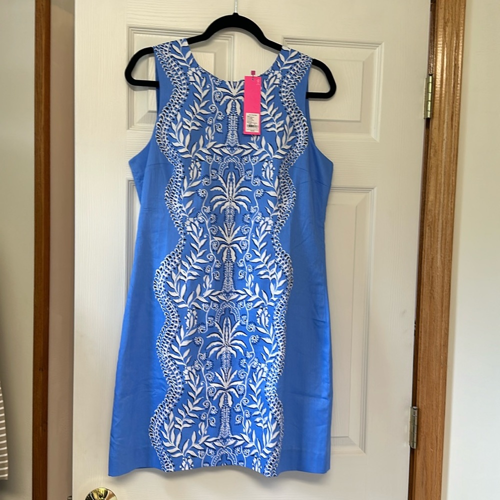 NWT Lilly Pulitzer Mila Stretch Shift dress. Size 10
